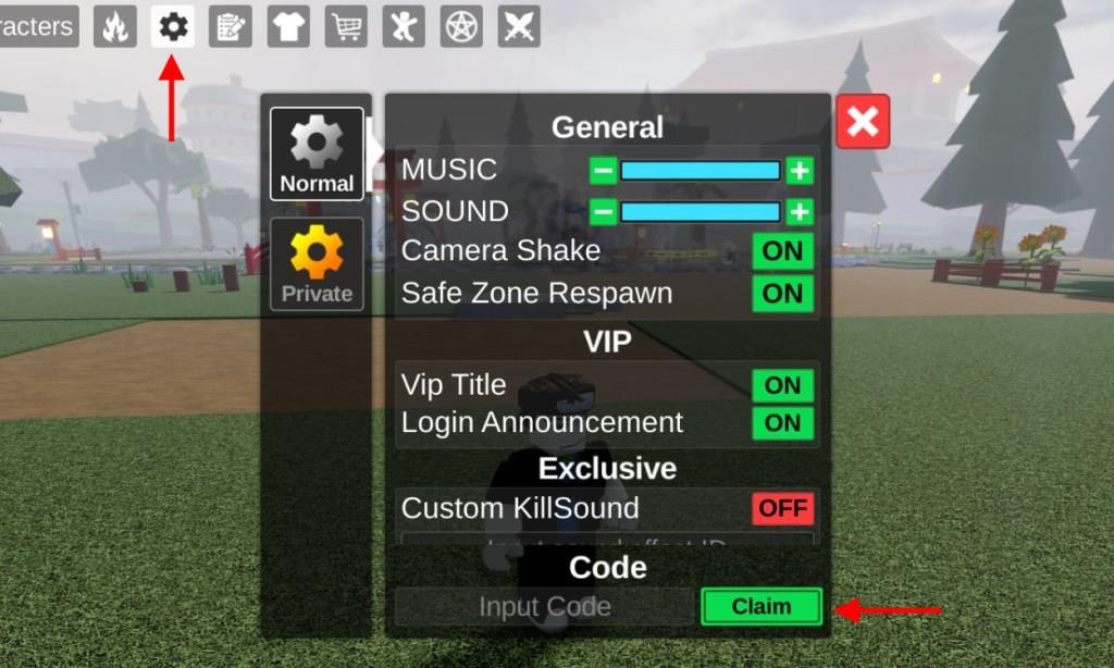 Redeem Ninja Battlegrounds codes