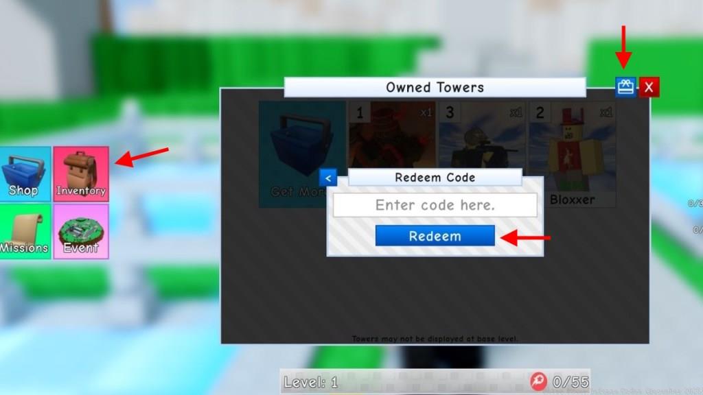 Redeem Retro Tower Defense Codes