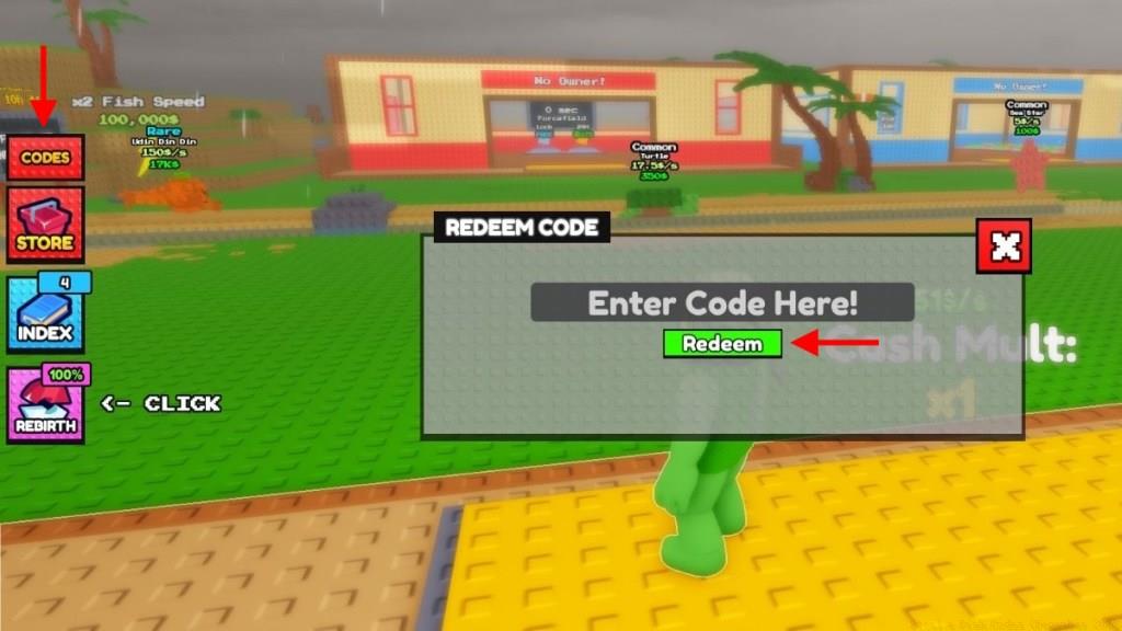 Redeem Steal a Fish Codes Roblox