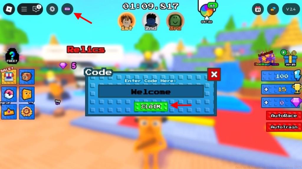 Redeem Swim a Brainro Codes