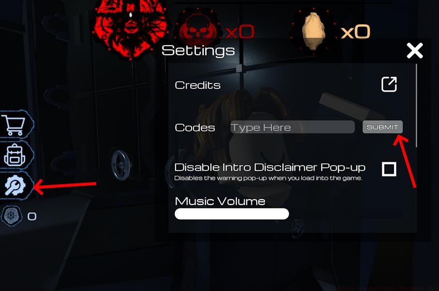 Redeem codes for Pressure