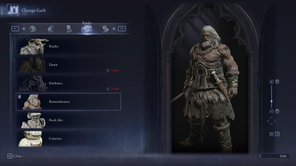 Remembrance Skin Elden Ring Nightreign