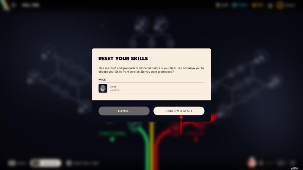 Reset skill tree Arc Raiders