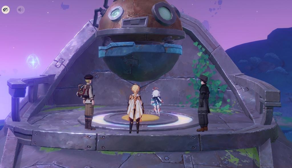 Return to colonel Iron Whale in genshin Impact