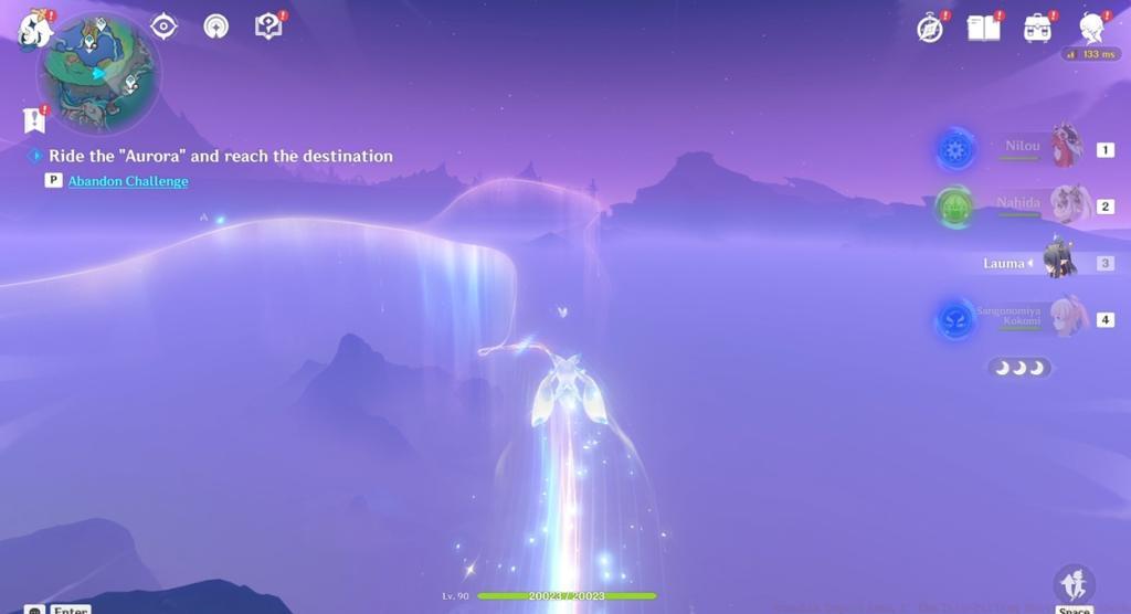 Ride the Aurora Genshin Impact