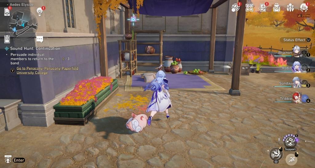 Ring Bell Aedes Elysia mini game in Honkai Star Rail 3.4