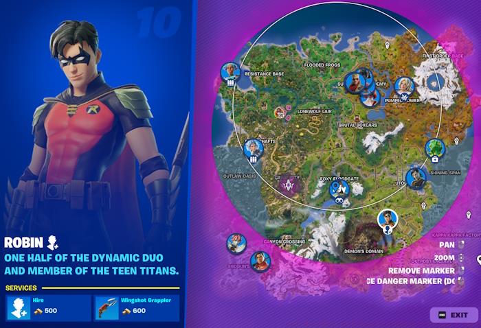 Robin NPC is Fortnite Chapter 6 Season 3 Super