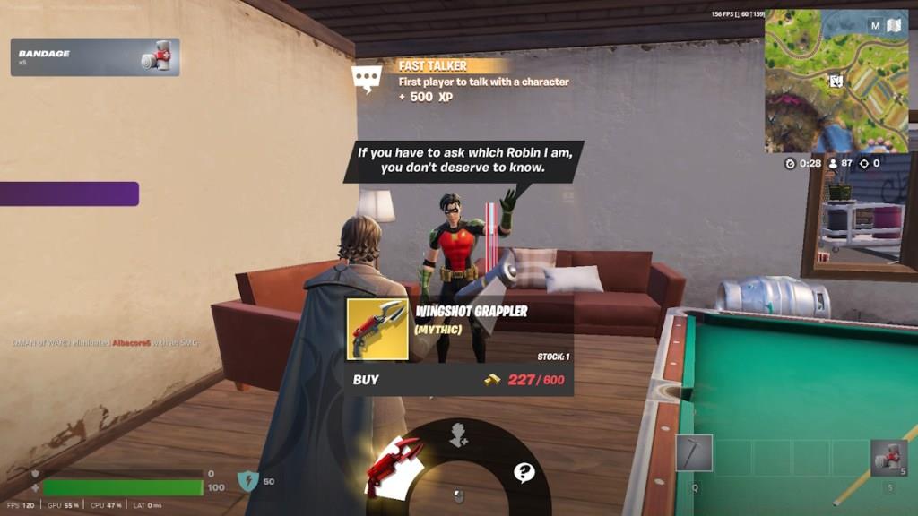 Robin Story Quests Fortnite