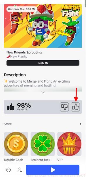 Roblox game like on Android