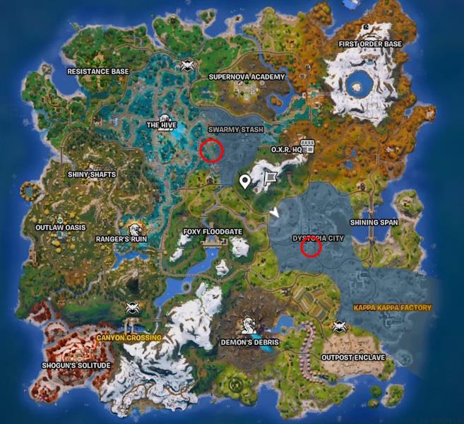 Roly Poly mount locations Fortnite