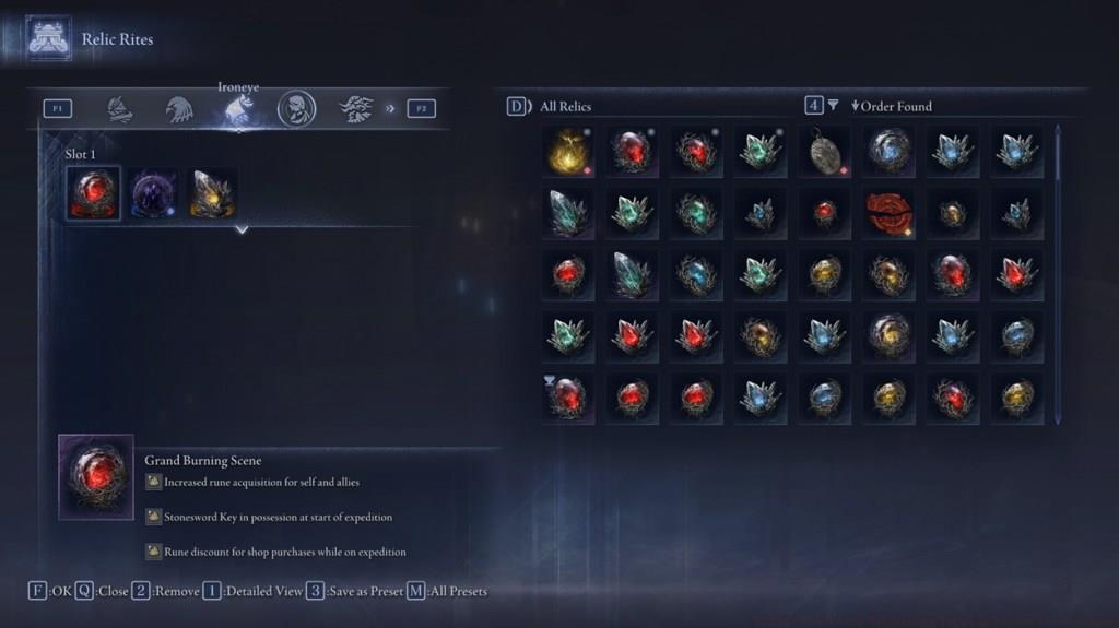 Rune Boosting Relics in Elden Ring Nightreign