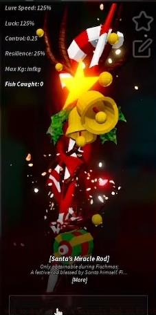 Santa's Miracle Rod in Fisch