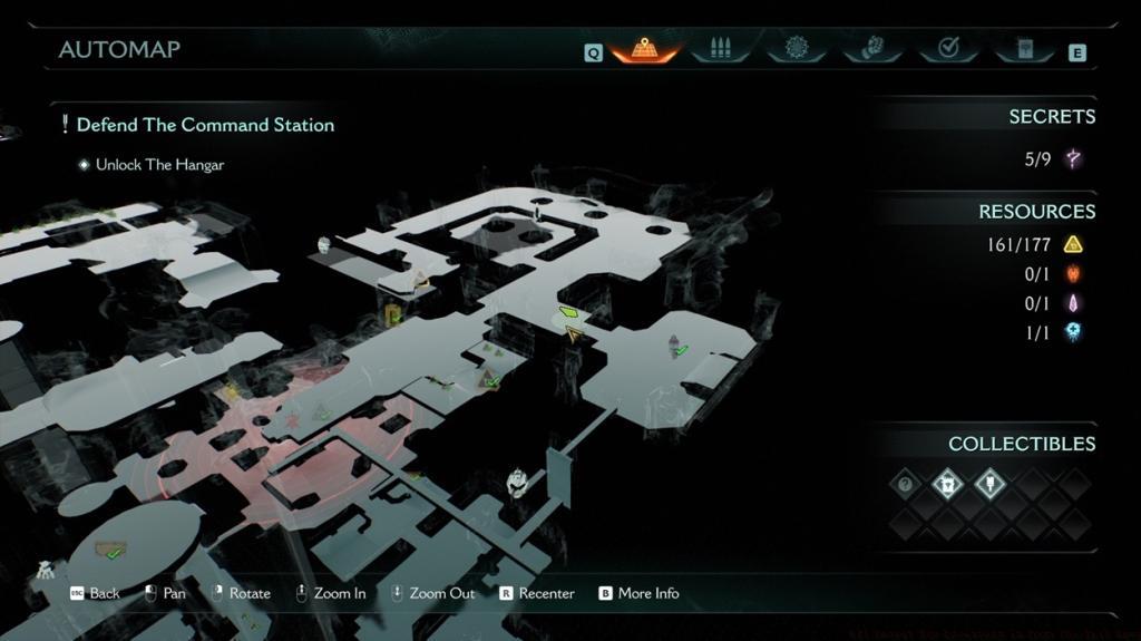 Secret key location in Sentinel Command Station Doom the Dark Ages