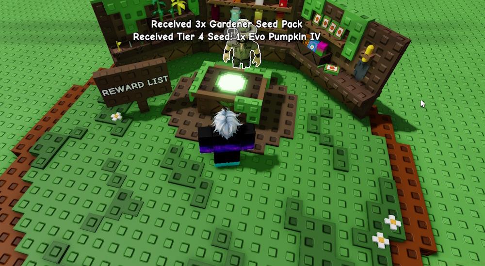 Seed Stages seed upgrade reward