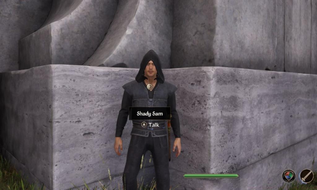 Shady Sam in Oblivion Remastered