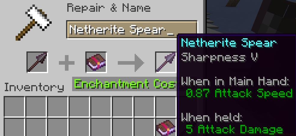 10 Best Minecraft Spear Enchantments