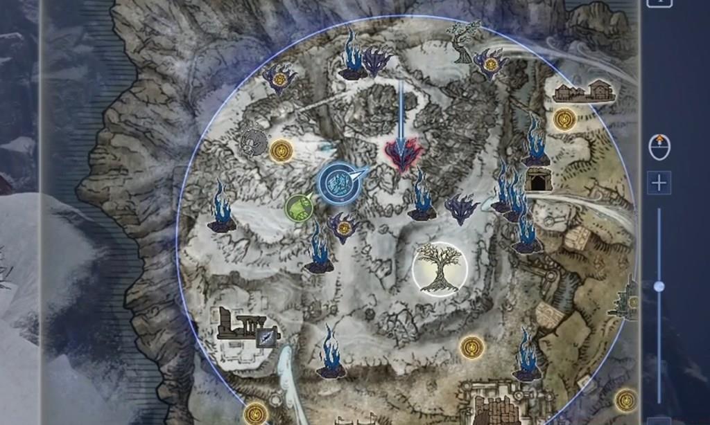 Shifting Earth Mountain Top event map Elden Ring Nightreign
