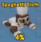 Spaghetti Sloth in Grow a Garden