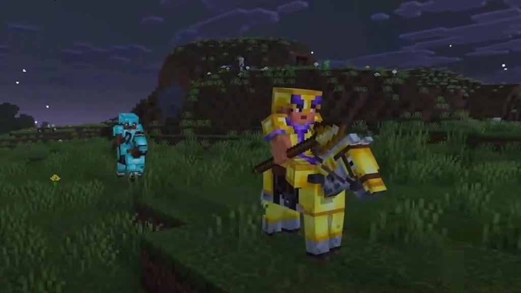 Spear Attacks in Minecraft