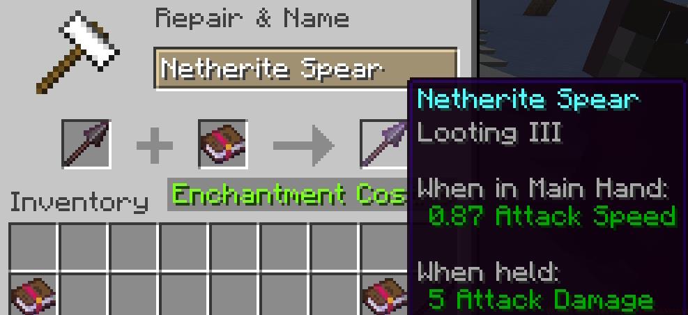 10 Best Minecraft Spear Enchantments