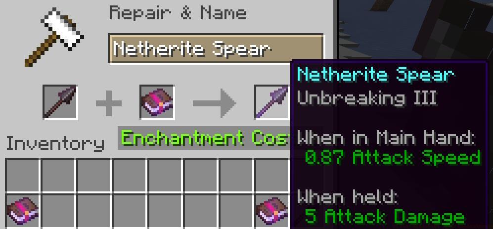 10 Best Minecraft Spear Enchantments