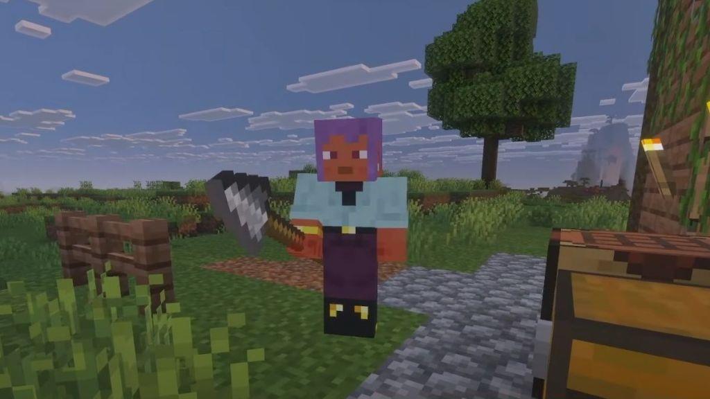 Spear Weapon in Minecraft