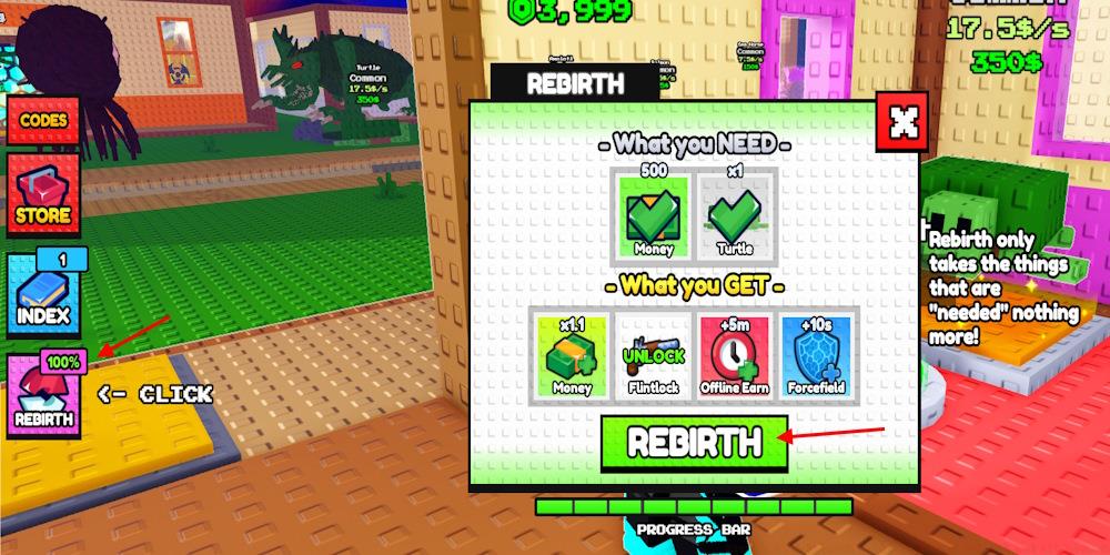 Steal a Fish rebirth