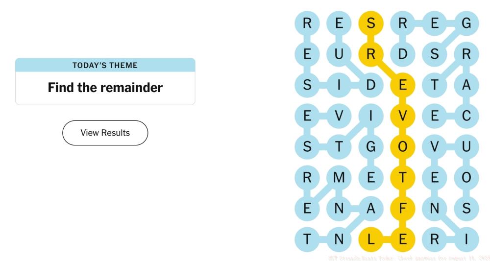 NYT Strands Hints Today: Check Answers for August 11, 2025