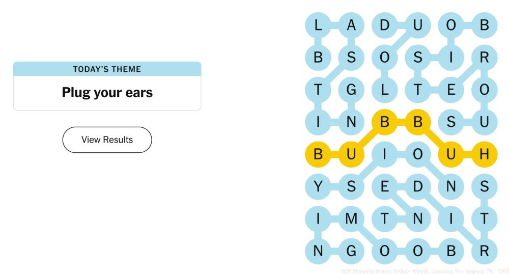 NYT Strands Hints Today: Check Answers for August 24, 2025