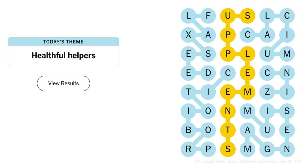 NYT Strands Today: Hints, Answers & Spangram for June 24, 2025