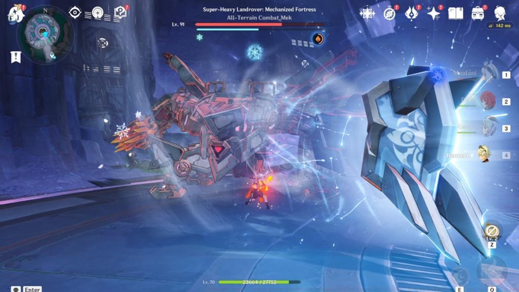 Super-Heavy Landrover Mechanized Fortress Cryo shield