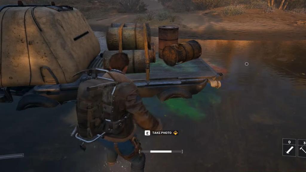 Take photo of the barrel truck arc raiders