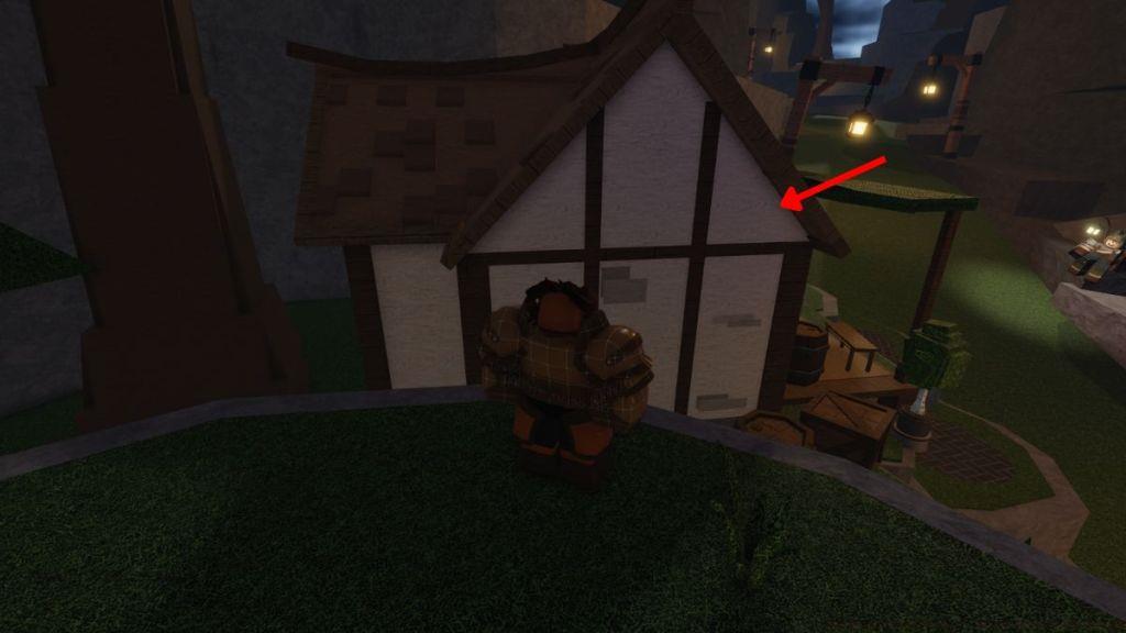 The Forge Entry to the hut of Lucky Block