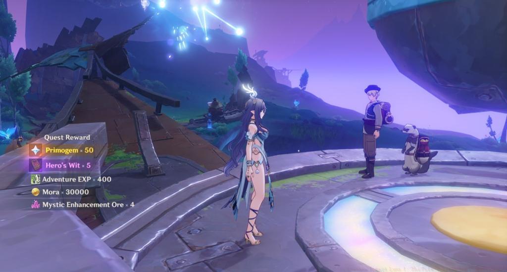 The Tale-Telling Heart Quest Reward Genshin Impact