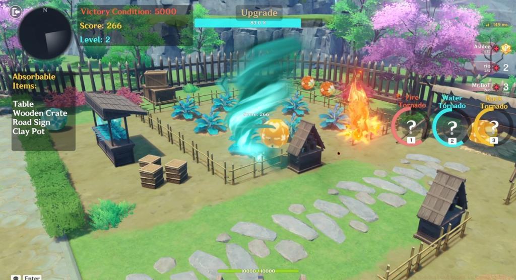 Tornado Simulator Miliastra Wonderland game