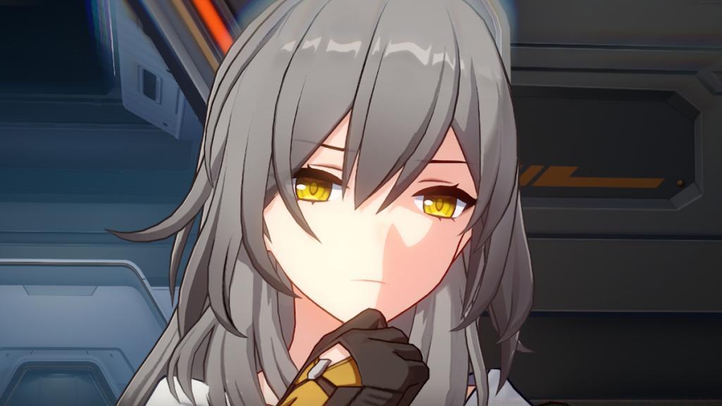 Trailblazer concerned expression Honkai Star rail