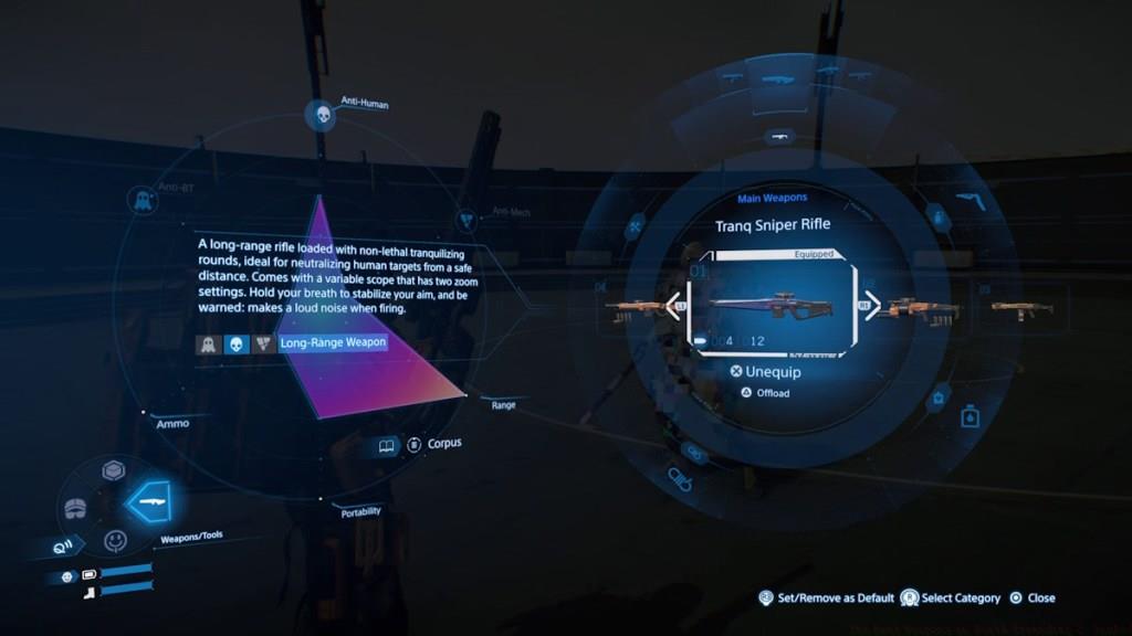 Tranq Sniper Rifle in Death Stranding 2