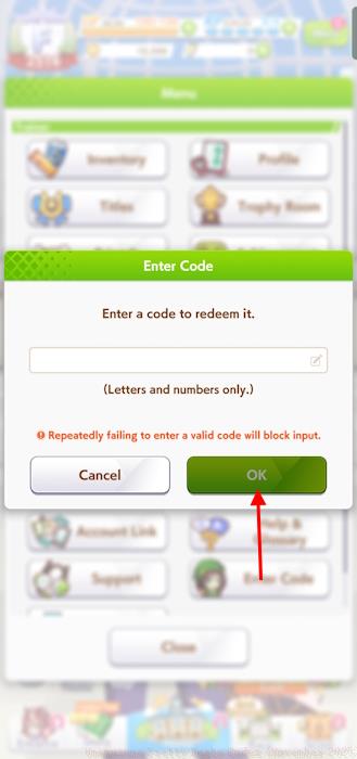 Umamusume Codes redeem