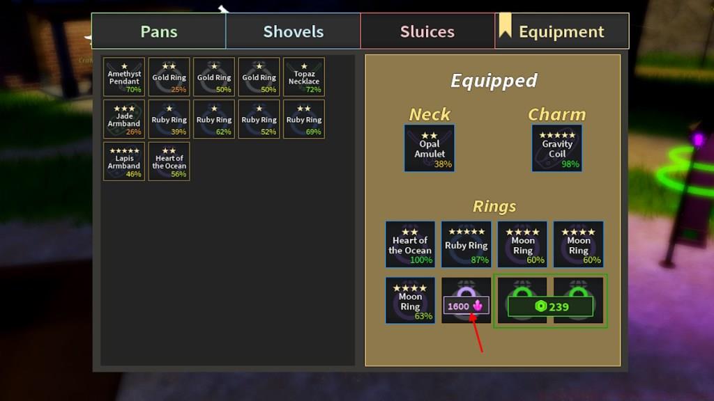 Unlocking slots using Shards
