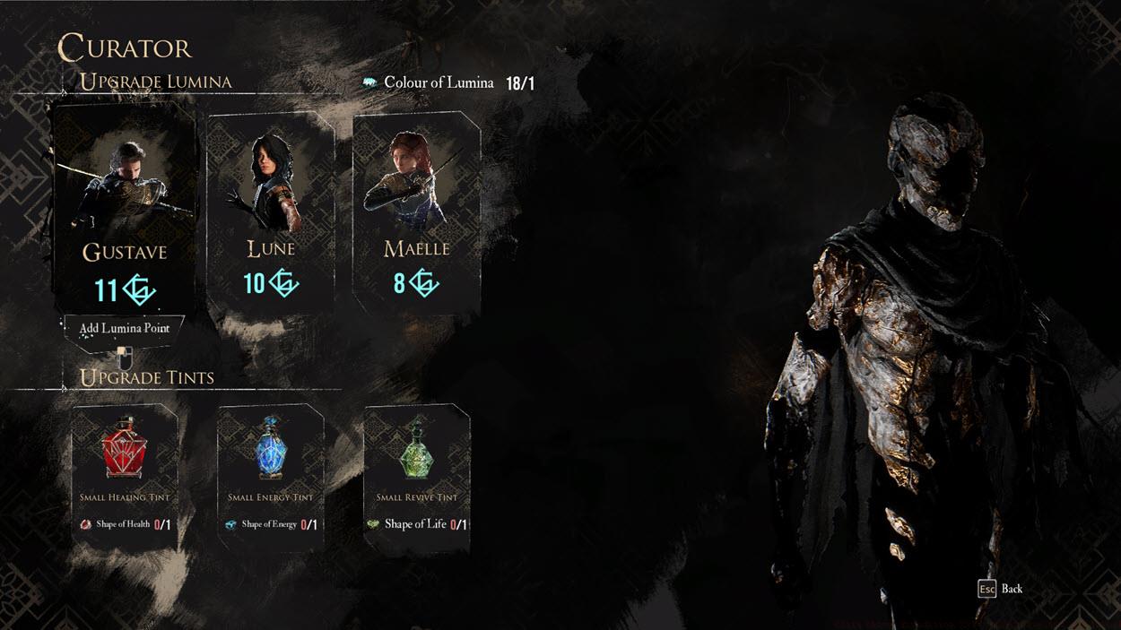 Clair Obscur Expedition 33 Pictos and Luminas, Explained