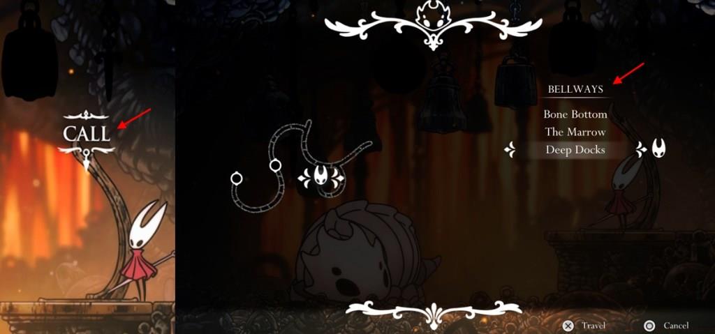 Use Fast Travel in Hollow Knight Silksong