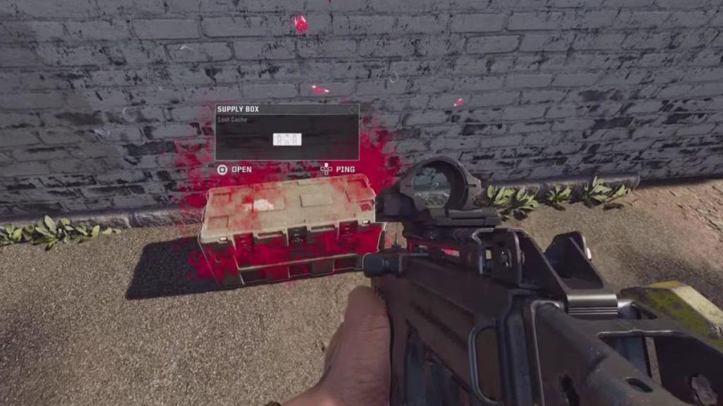 Red Butterfly Loot Crate in Warzone