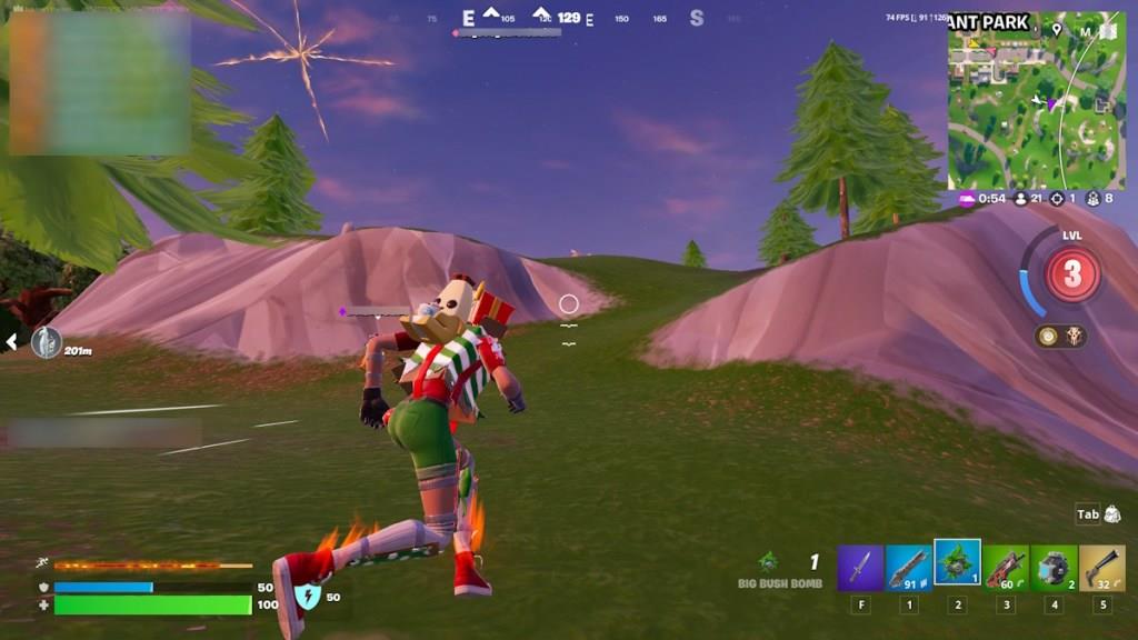 Wind Boon Speed effect in Fortnite Blitz