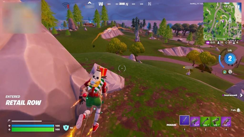 Combat Acrobat Boon effect in Fortnite