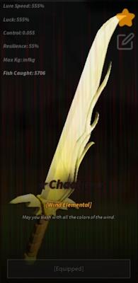 Wind Elemental Rod stats Fisch