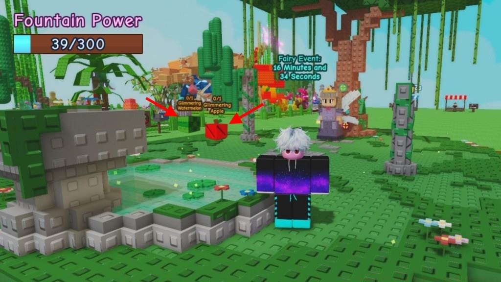 Wishing well task in Grow a Garden