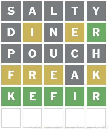Wordle Answer for August 13