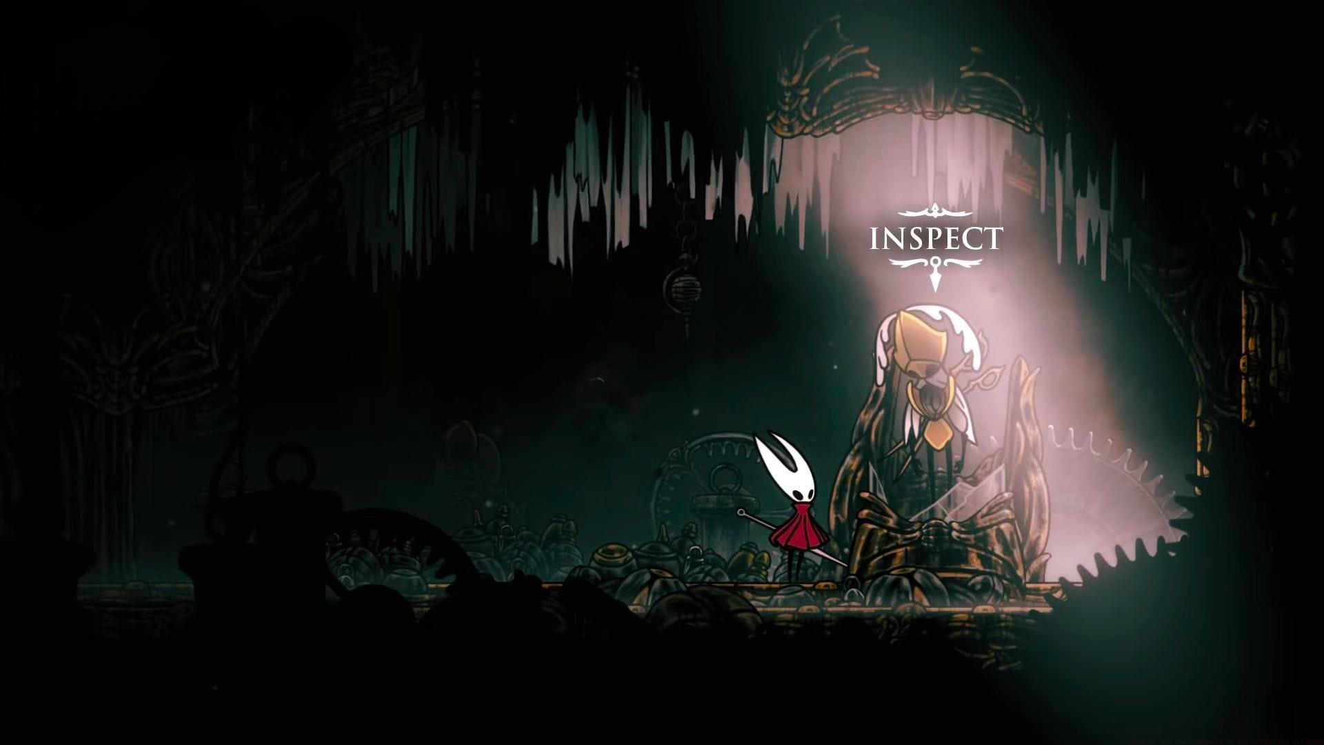 Way to use the Cogheart in Hollow Knight Silksong (Image via Team Cherry)