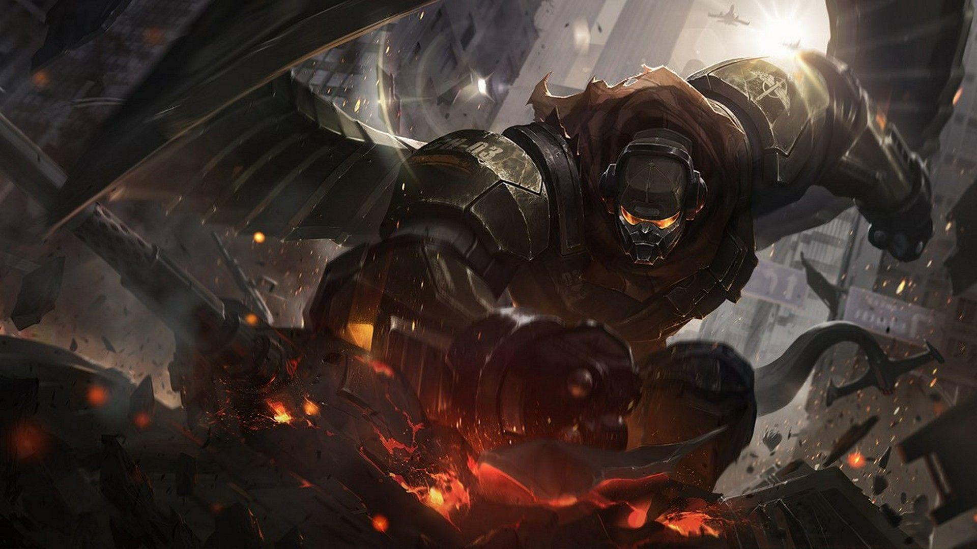 Commander Galio in League of Legends (Image via Riot Games)