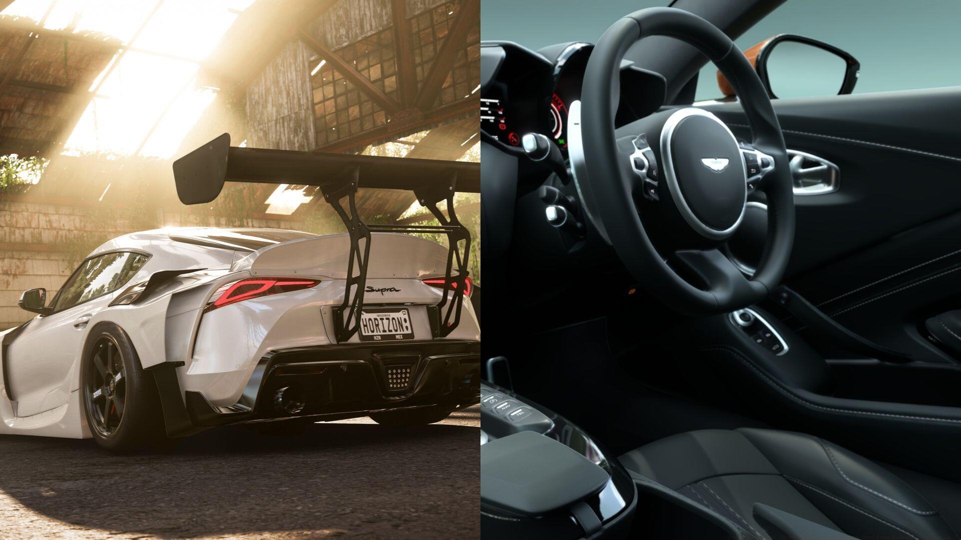 A detailed comparison between Gran Turismo 7 and Forza Horizon 5 (Image via Xbox Game Studios/Sony)